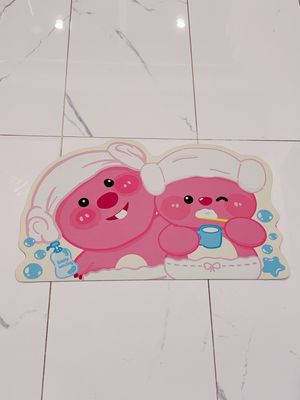 卡通浴室卫生间吸水地垫 歪头露比45*75cm /Loopy Shower Bath Mat