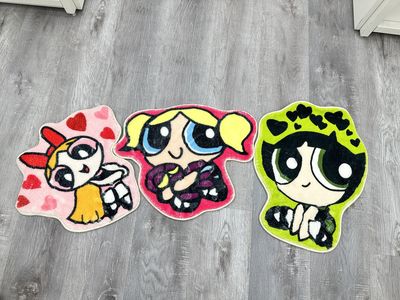 【新品上架】飞天小女警脚垫 三款选