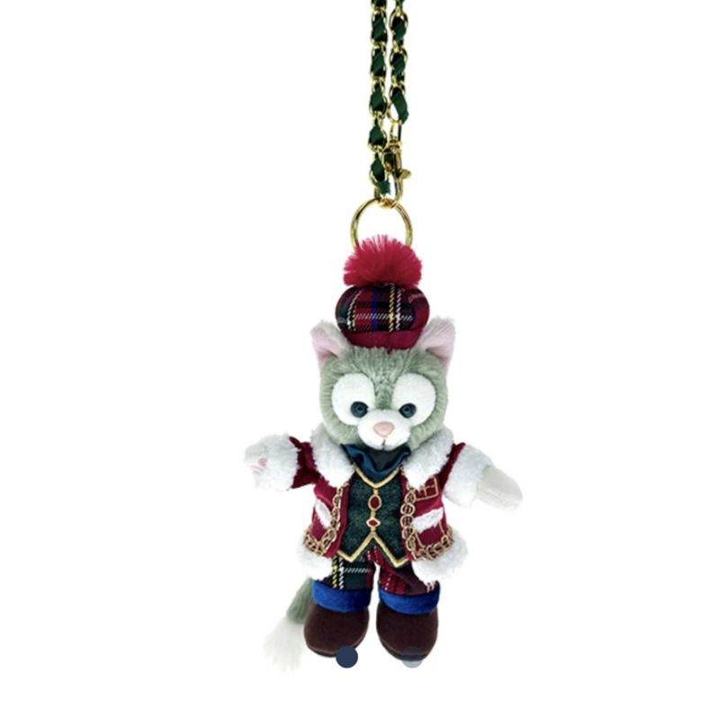 Gelatoni 2024 Christmas Series Plush Keychain by Hong Kong Disneyland