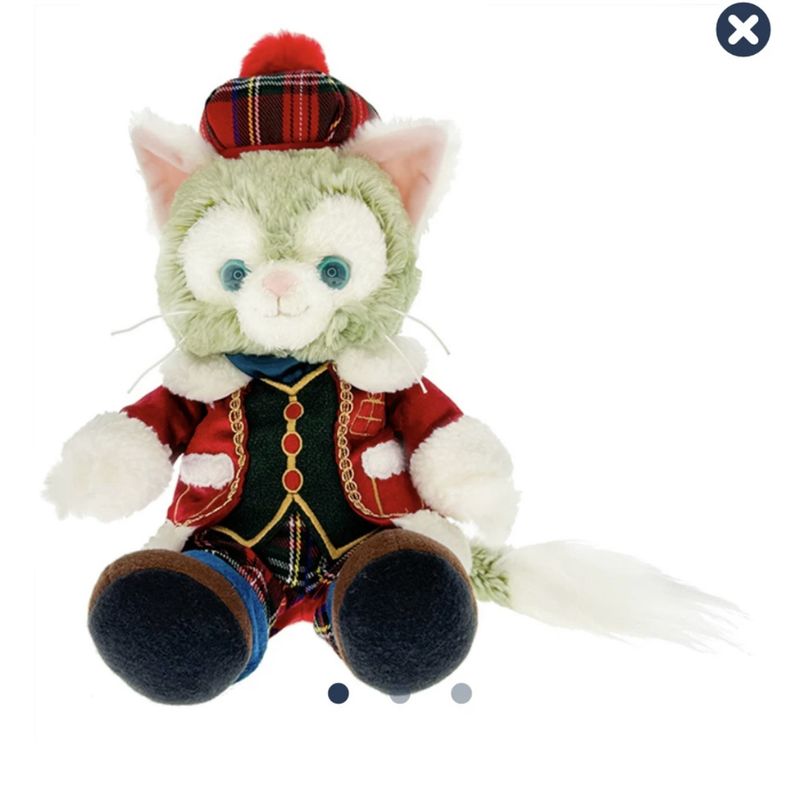 Gelatoni 2024 Christmas Series Plush by Hong Kong Disneyland