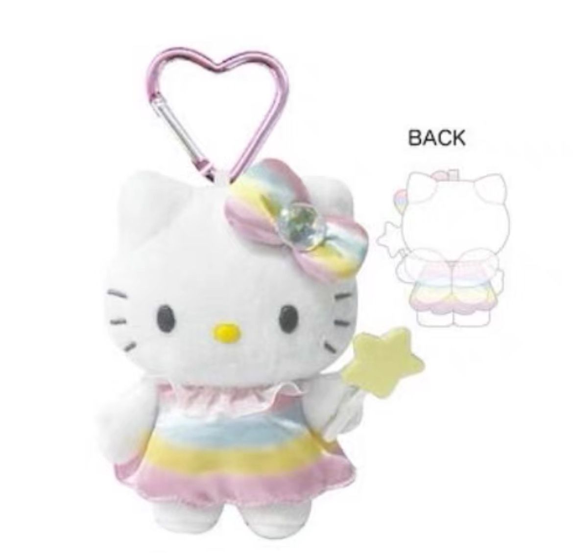 【新品上架】Sanrio三丽鸥HelloKitty系列挂件 花仙子彩色