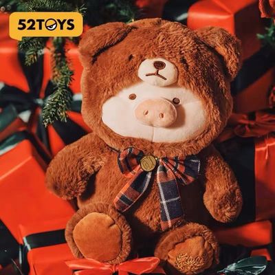 【新品上架】LULU猪泰迪毛绒公仔 圣诞14cm