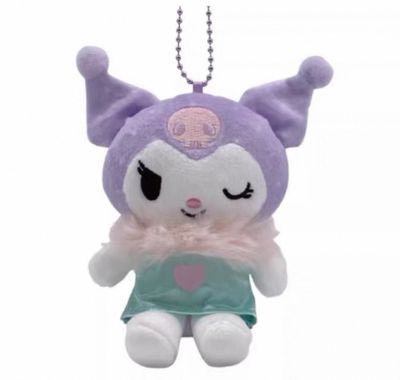 【新品上架】Sanrio三丽鸥Kuromi经典20周年系列挂件 绿色裙子 / Kuromi Classic 20th Anniversary Series Green Skirt Charm By SANRIO