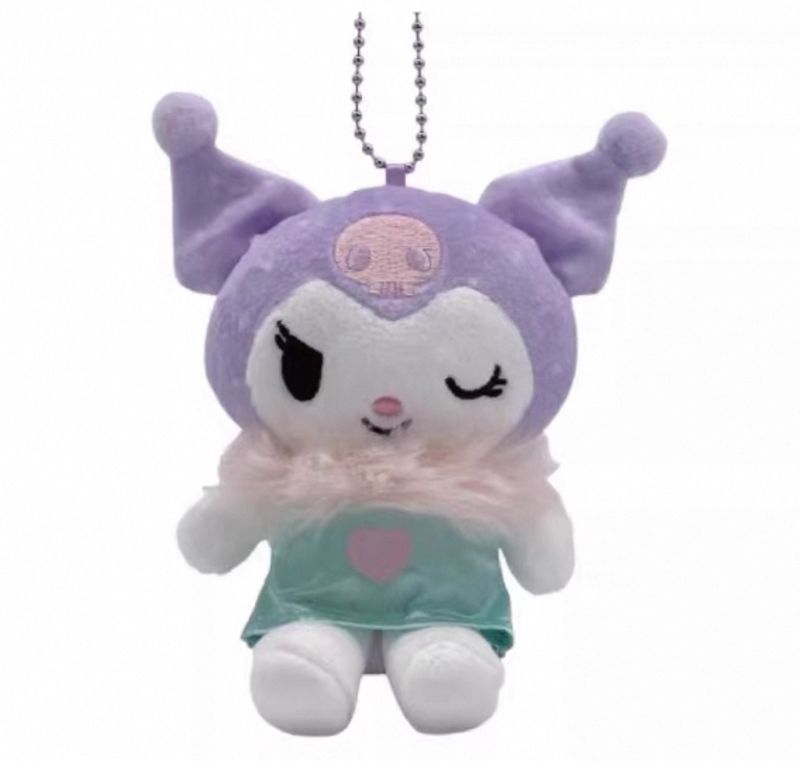 Kuromi Classic 20th Anniversary Series Green Skirt Charm