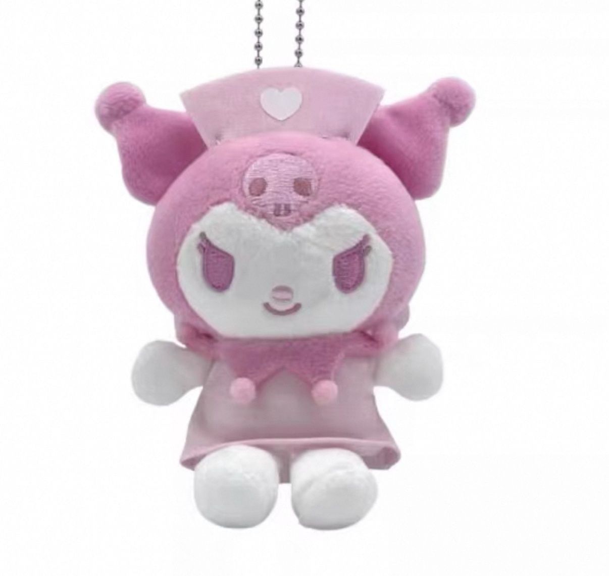 【新品上架】Sanrio三丽鸥Kuromi经典20周年系列挂件 护士全粉 / Kuromi Classic 20th Anniversary Series Pink Nurse Charm By SANRIO