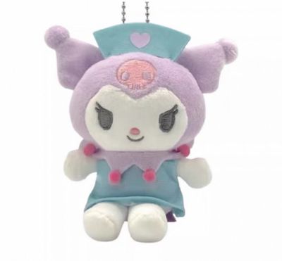 【新品上架】Sanrio三丽鸥Kuromi经典20周年系列挂件 护士蓝紫 / Kuromi Classic 20th Anniversary Series Blue &amp; Purple Nurse Charm By SANRIO