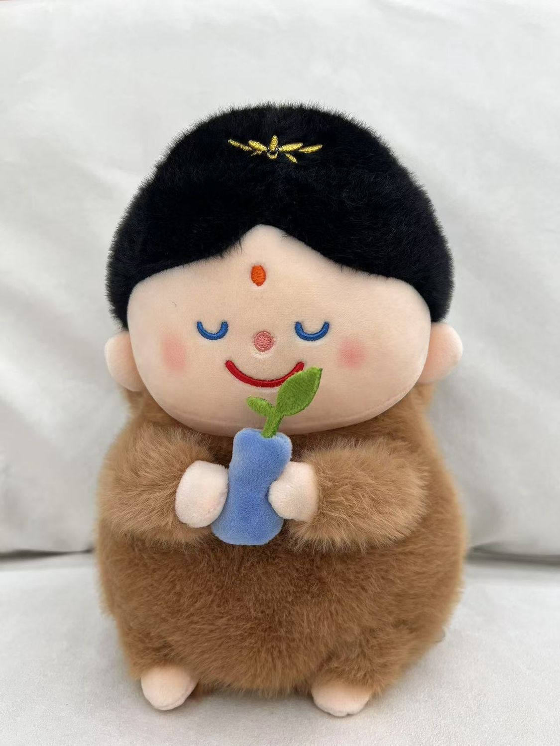 CAPYBARA卡皮巴拉 憨憨水豚上海快闪系列公仔 佛系观音 / Shanghai Pop-Up Series Zen Guanyin Plush By GREEN PARTY