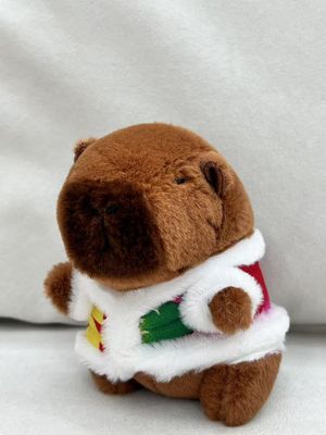 CAPYBARA卡皮巴拉 憨憨水豚挂件 花袄款