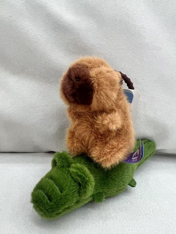 Capybara Crocodile Keychain by Green Party