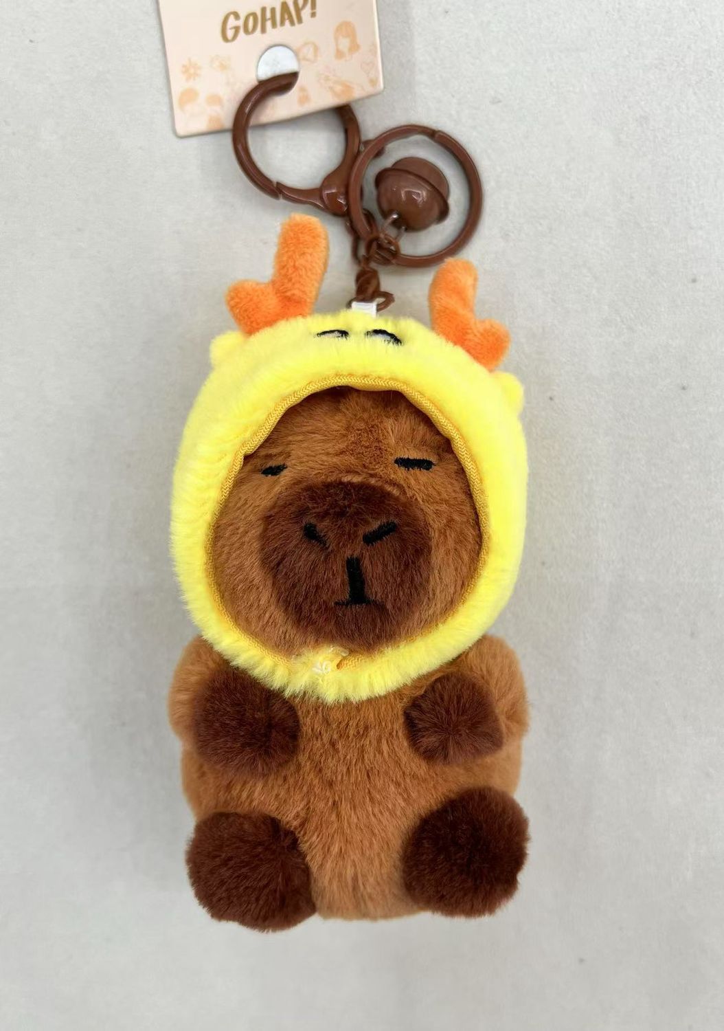 CAPYBARA卡皮巴拉 憨憨水豚挂件 龙年头套