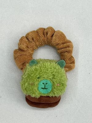 【新品】CAPYBARA卡皮巴拉 憨憨水豚 仙人掌发圈
