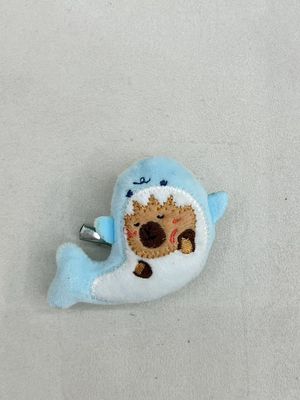 【新品】CAPYBARA卡皮巴拉 憨憨水豚 鲨鱼胸针发夹 / Shark Hairpin with Brooch By GREEN PARTY