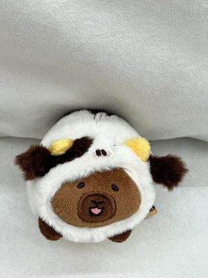 【新品】CAPYBARA卡皮巴拉 憨憨水豚挂件 松松体奶牛