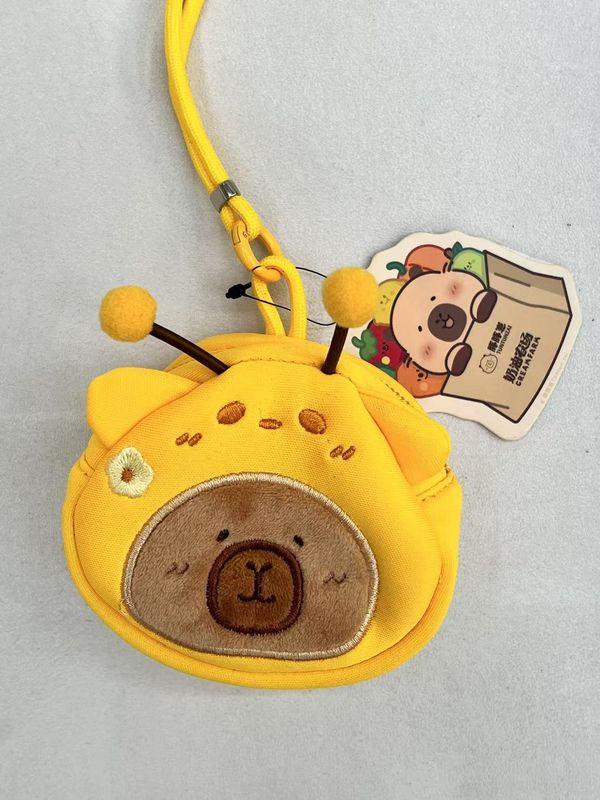 Capybara Bee Mini Bag – Cute Capybara Bee Shoulder Bag by GREEN PARTY