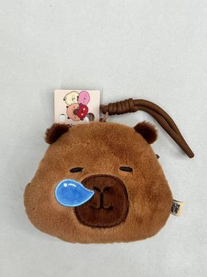 【新品】CAPYBARA卡皮巴拉 憨憨水豚零钱包 鼻涕款