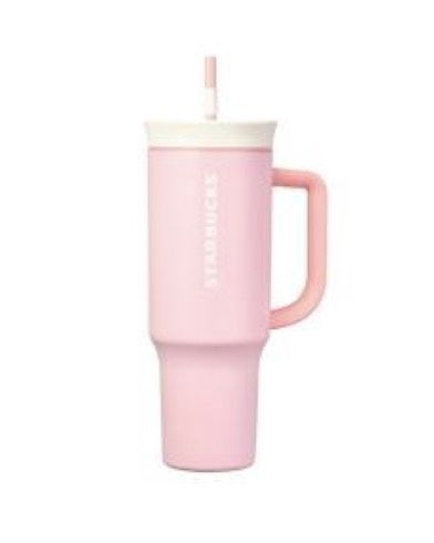 【新品上架】Starbucks星巴克韩国2025情人节限定 粉色保温杯 / 2025 Valentine‘s Day Collection Pink Insulated Tumbler From Korea 1.18L
