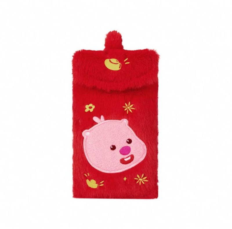 Loopy Year of the Dragon Happiness Red Pocket Ornament