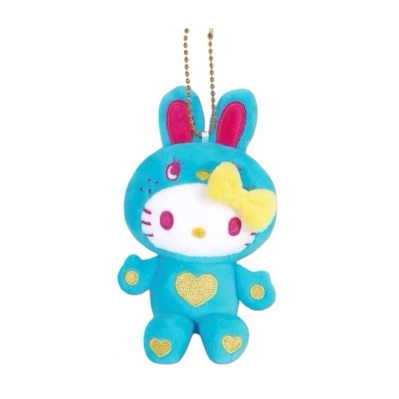 【新品上架】Sanrio三丽鸥变装50周年挂件 蓝兔装 / Hello Kitty Costume change 50th Anniversary Series Blue Bunny Charm By SANRIO