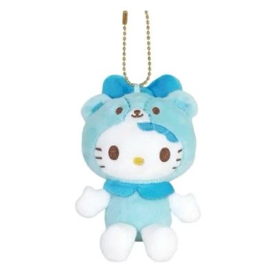 【在途现货】Sanrio三丽鸥50周年HelloKitty小熊系列挂件 蓝色