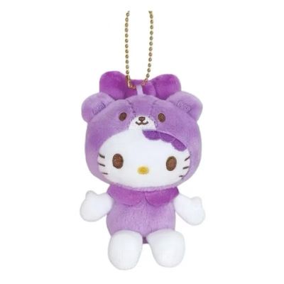 【新品上架】Sanrio三丽鸥50周年HelloKitty小熊系列挂件 紫色