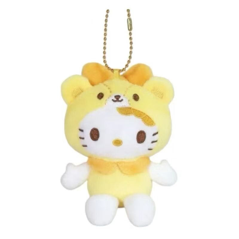 【新品上架】Sanrio三丽鸥50周年HelloKitty小熊系列挂件 黄色