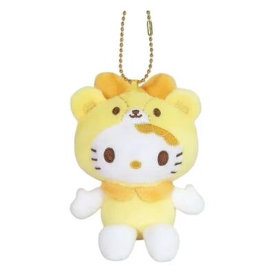 【新品上架】Sanrio三丽鸥50周年HelloKitty小熊系列挂件 黄色