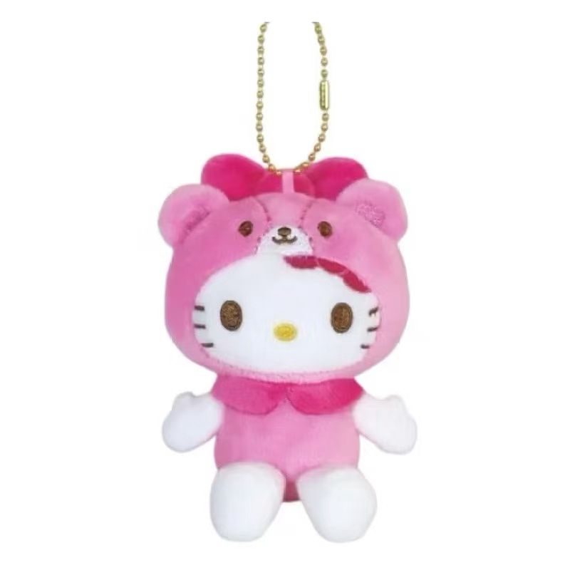 【新品上架】Sanrio三丽鸥50周年HelloKitty小熊系列挂件 粉色