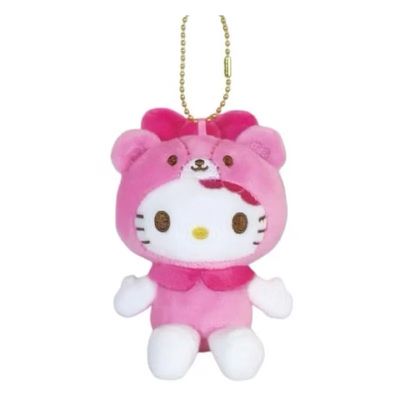 【新品上架】Sanrio三丽鸥50周年HelloKitty小熊系列挂件 粉色