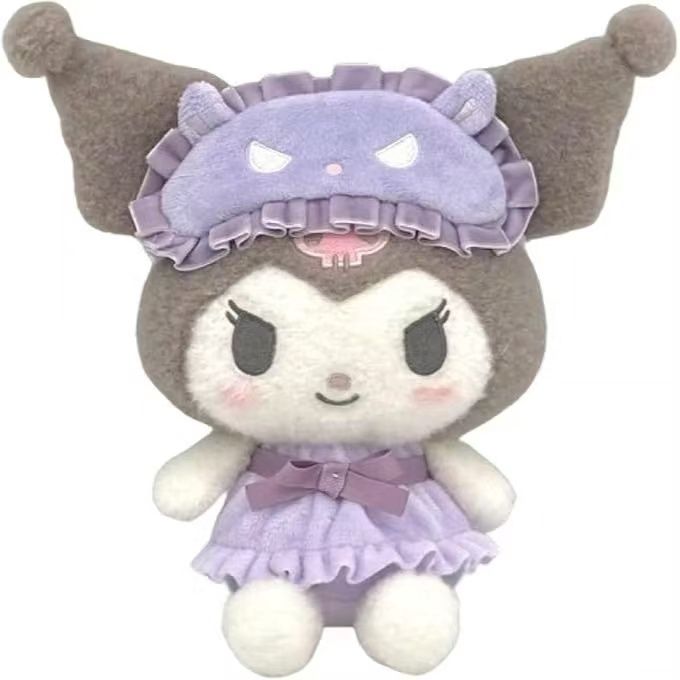【新品上架】Sanrio三丽鸥好朋友睡衣系列公仔 库洛米Kuromi