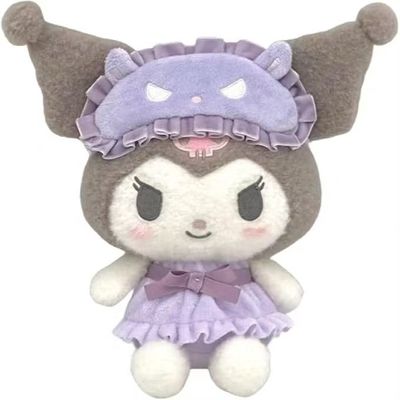 【新品上架】Sanrio三丽鸥好朋友睡衣系列公仔 库洛米Kuromi
