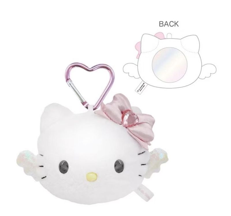 Hello Kitty 90s Angel Series Mirror Keychain, 4 Styles