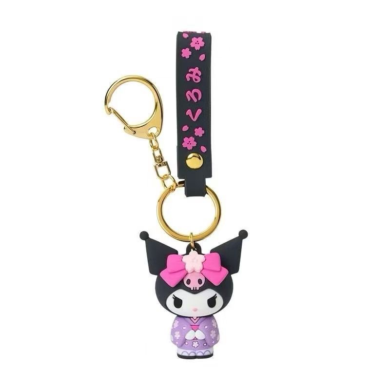 Sanrio Kuromi Japanese Kimono Series Keychain
