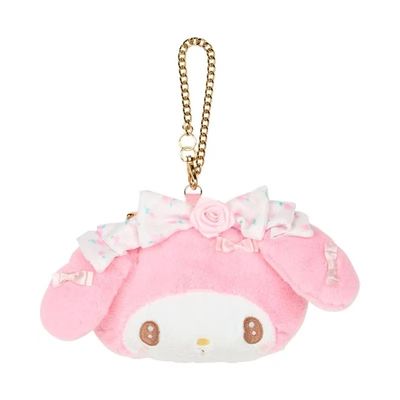 【新品上架】Sanrio三丽鸥玫瑰花朵卡套系列挂件 Melody美乐蒂