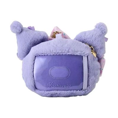 【新品上架】Sanrio三丽鸥玫瑰花朵卡套系列挂件 Kuromi库洛米 / Kuromi Rose Series Card Holder Pouch By SANRIO