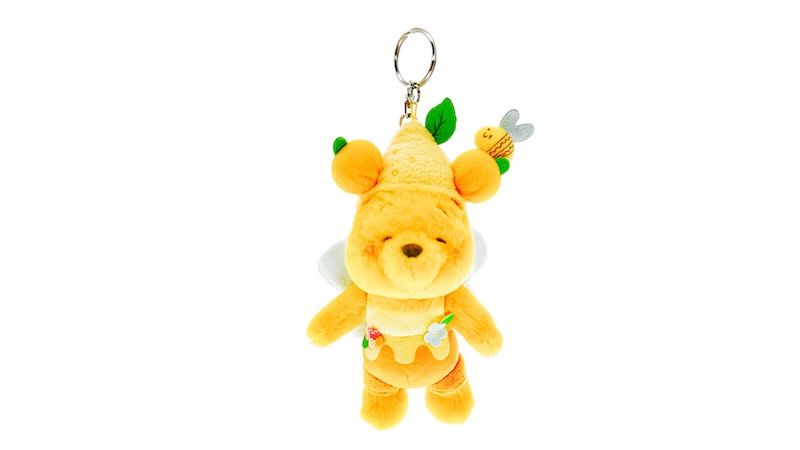 Winnie the Pooh Hunny Sweet Series Plush Keychain by Hong Kong Disneyland