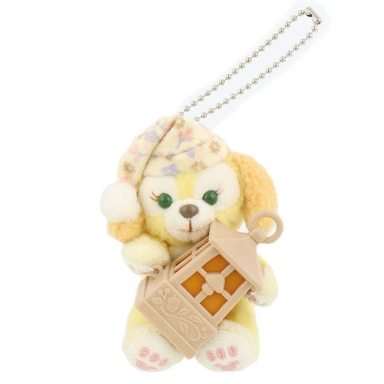 CookieAnn Sitting Plush Keychain - Tokyo Disney Autumn Pajama Party Series