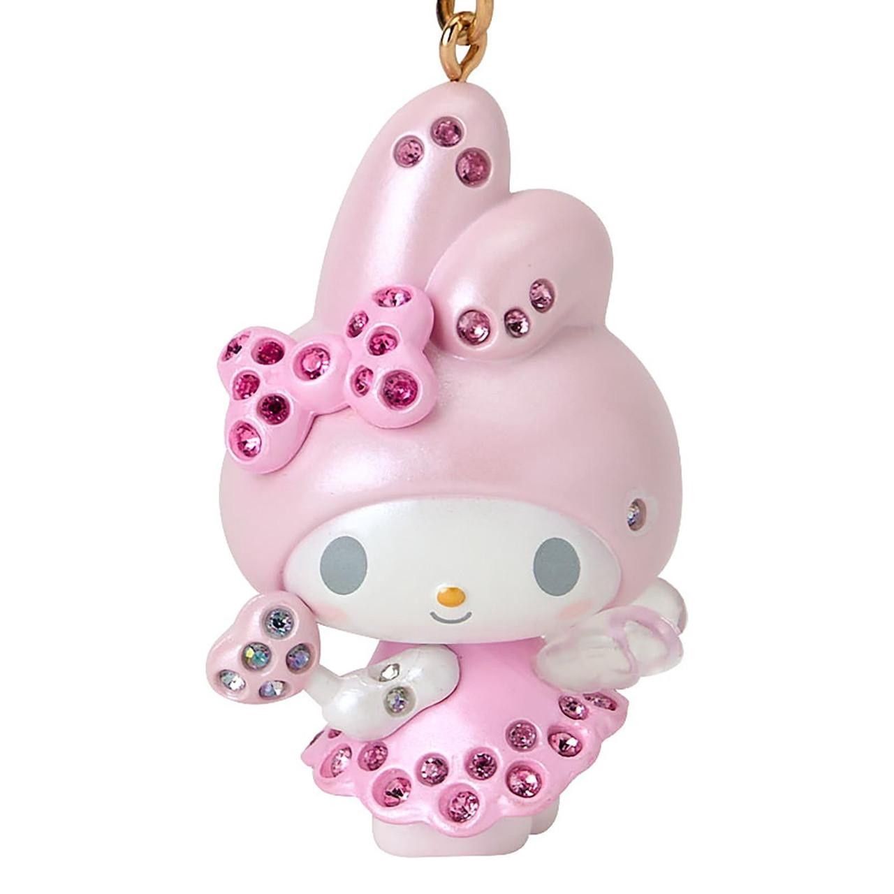 【新品上架】Sanrio三丽鸥天使系列爱心钥匙扣 Melody