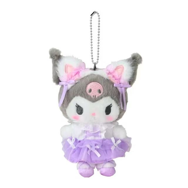 【新品上架】Sanrio三丽鸥猫咪女仆系列挂件 库洛米Kuromi