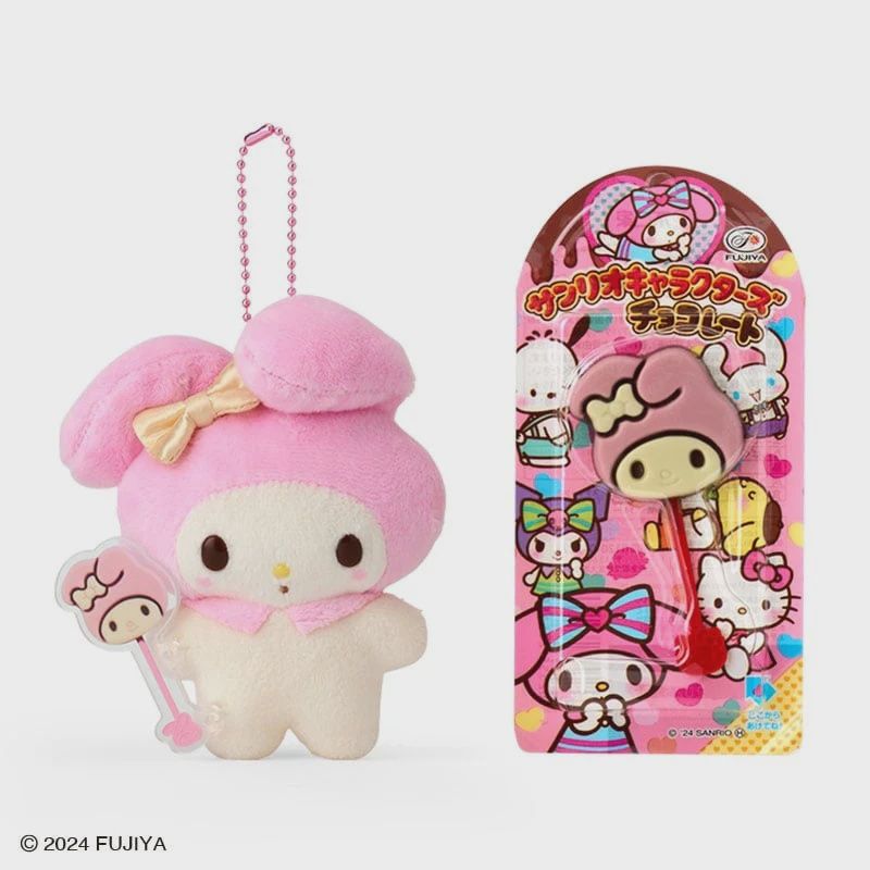 【新品上架】Sanrio三丽鸥巧克力棒毛绒系列挂件 Melody美乐蒂