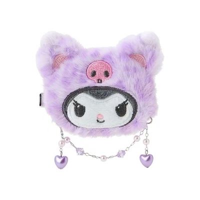 【新品上架】Sanrio三丽鸥豹纹小熊系列发夹 库洛米Kuromi
