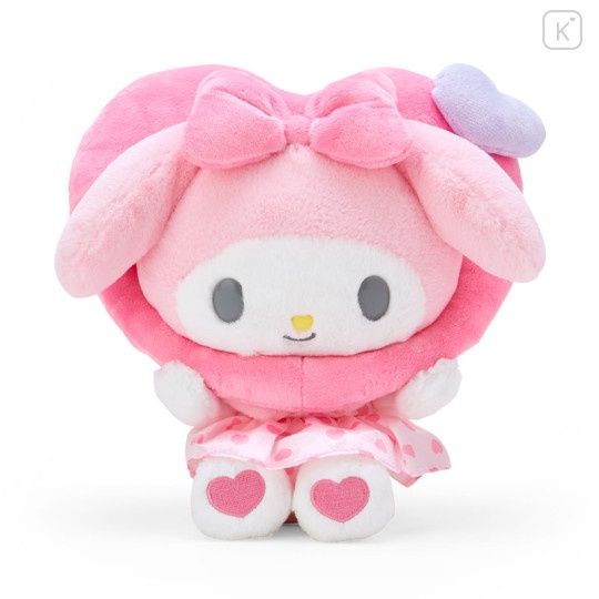 【新品】SANRIO三丽鸥爱心泳圈系列玩偶 美乐蒂
