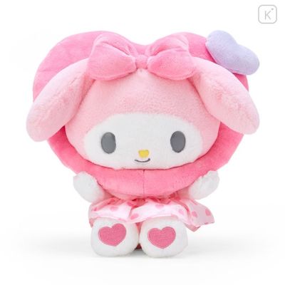【新品】SANRIO三丽鸥爱心泳圈系列玩偶 美乐蒂