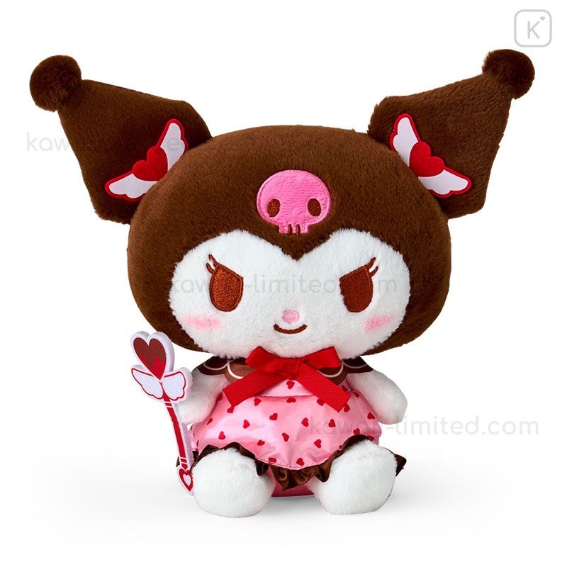【新品上架】SANRIO三丽鸥爱心魔法棒系列公仔 库洛米Kuromi