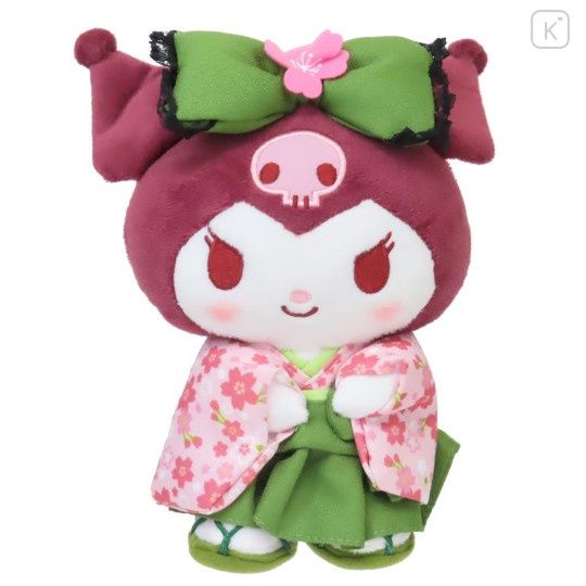 【新品上架】Sanrio三丽鸥抹茶和服系列公仔 库洛米Kuromi