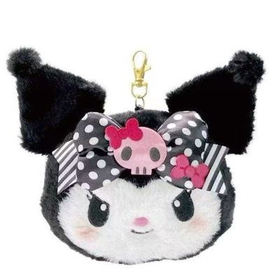 【新品上架】SANRIO 三丽鸥骷髅洛丽塔格裙卡包 Kuromi库洛米 / Kuromi Skull Lolita Card Holder Pouch By SANRIO