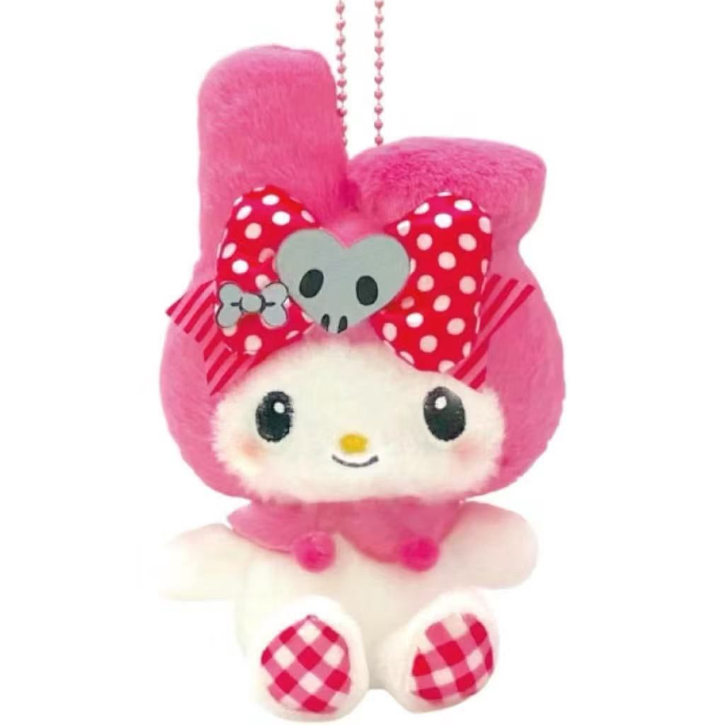 【新品上架】SANRIO 三丽鸥骷髅洛丽塔挂件 美乐蒂Melody