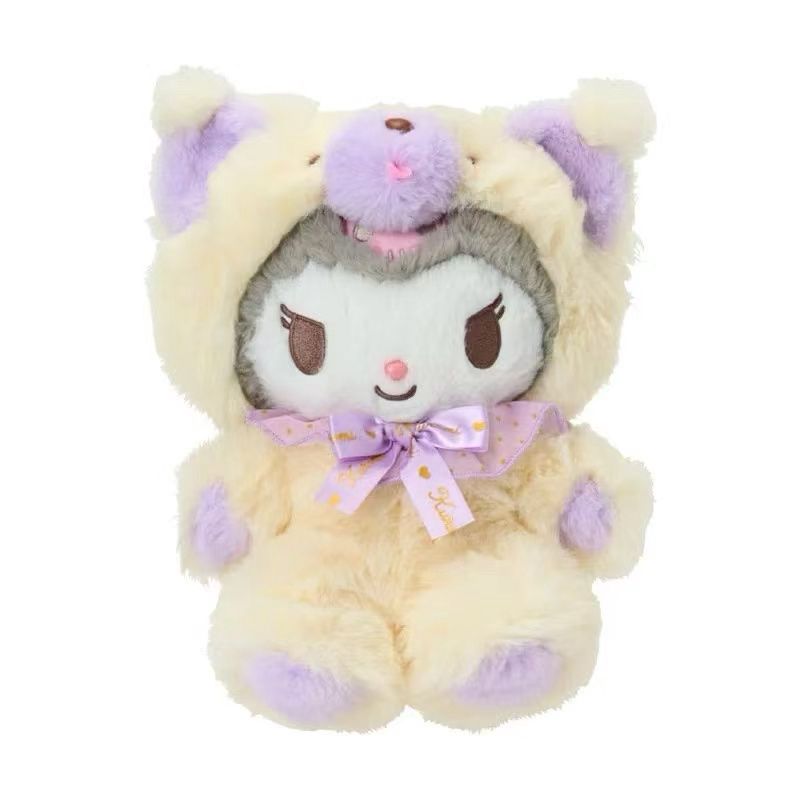【新品上架】Sanrio三丽鸥动物头套系列公仔 库洛米Kuromi