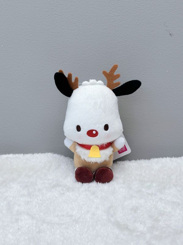 Sanrio Pochacco Christmas Reindeer Charm