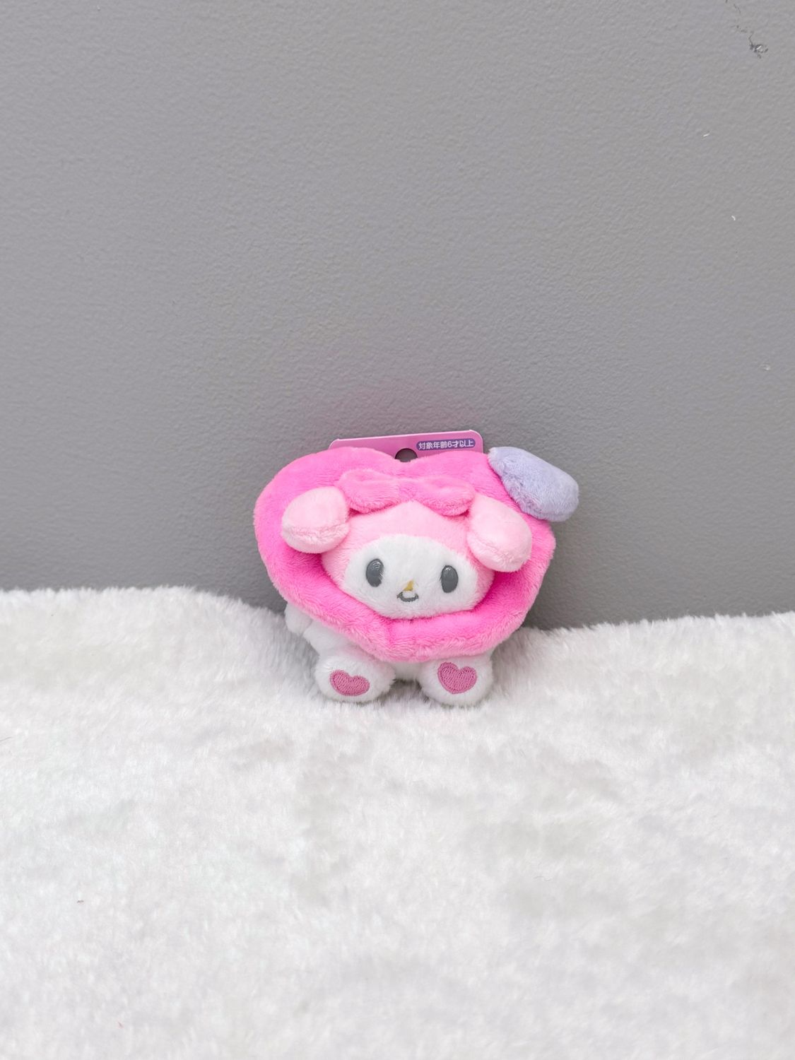 【新品】SANRIO三丽鸥爱心泳圈系列挂件 美乐蒂