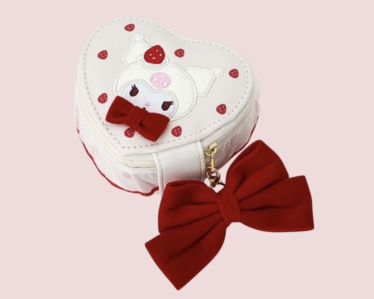 【新品上架】Sanrio三丽鸥草莓蛋糕系列首饰盒 Kuromi库洛米 / Kuromi Strawberry Cake Series Jewelry Box By SANRIO